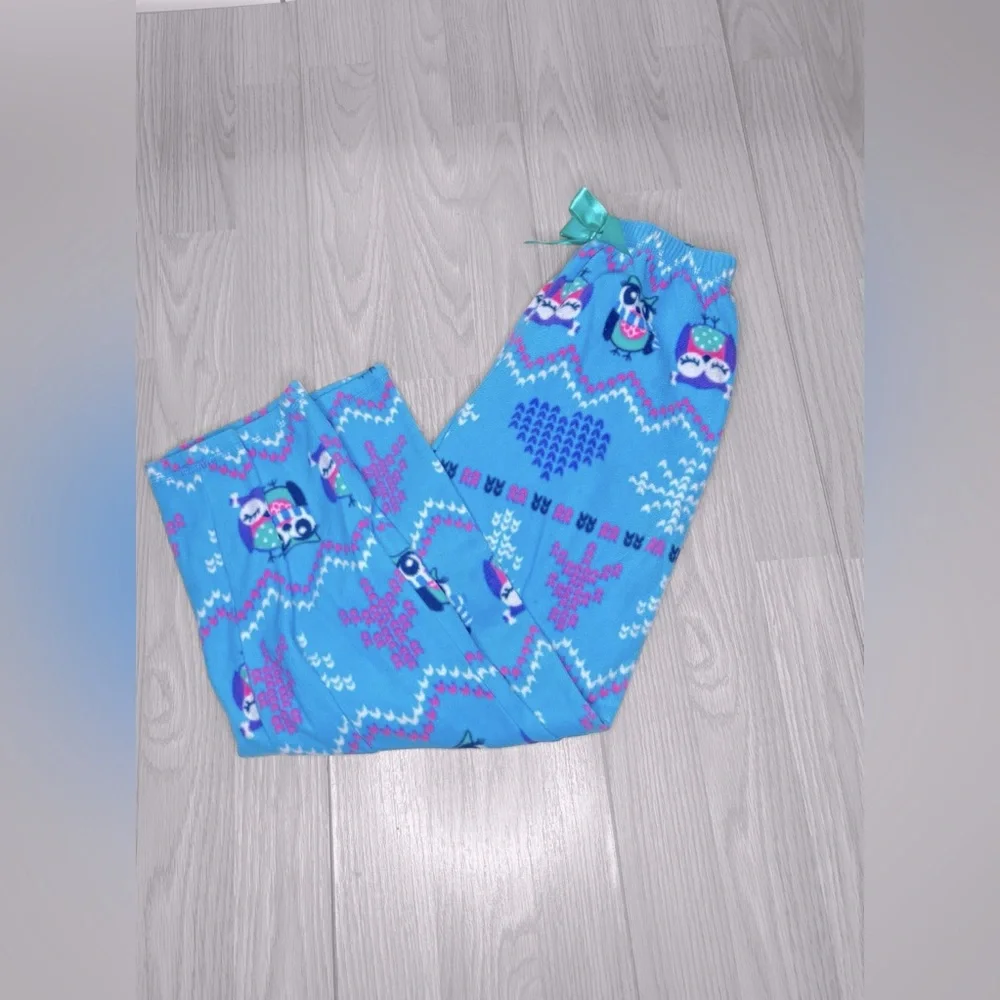 Girls Owl Pajama Pants